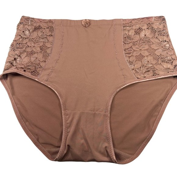 Lot Of 3 Pink K-Mart Women's Sz XL Panty Brief Light Shaper Red Black Brown NWOT - Picture 4 of 10